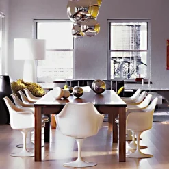 Saarinen Tulip Armlehnstuhl drehbar