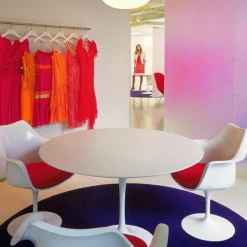 Saarinen Tulip Armlehnstuhl drehbar