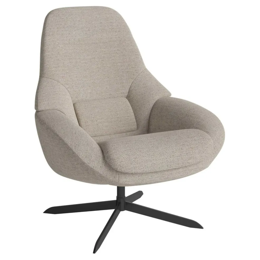 Saga Sessel Gestell schwarz