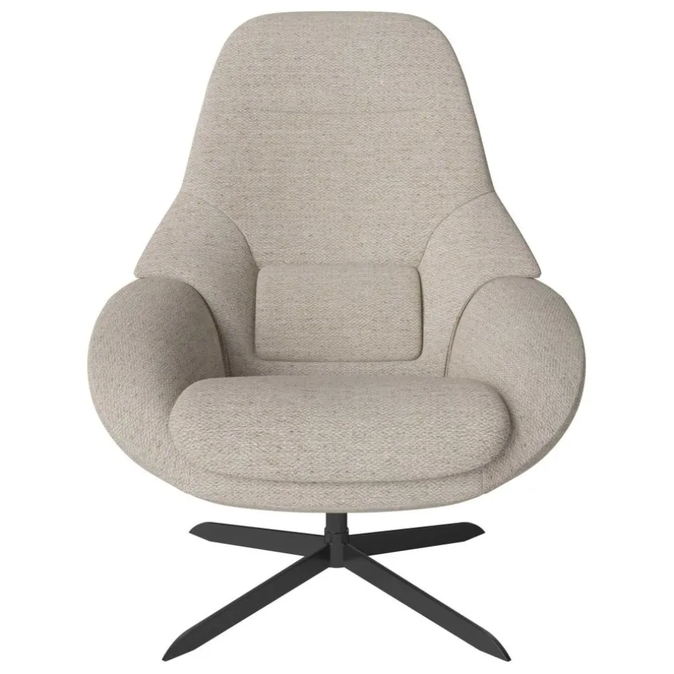 Saga Sessel Gestell schwarz