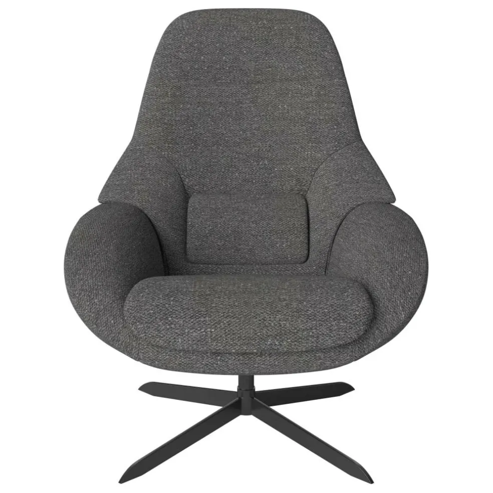 Saga Sessel Gestell schwarz