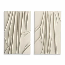 SAHAVA Nomad 6 3D Wanddekoration 105x130cm 2er Set