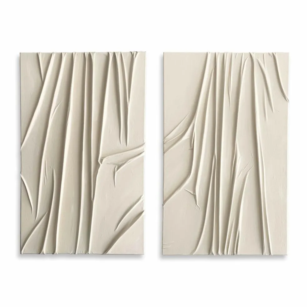 SAHAVA Nomad 6 3D Wanddekoration 105x130cm 2er Set