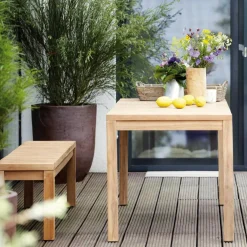 Samoa Teakholz Gartentisch