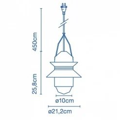 Santorini Outdoor Pendelleuchte