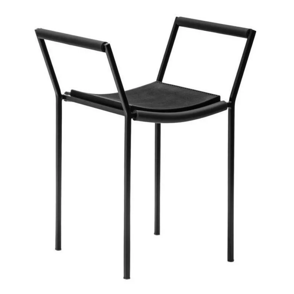 Savonarola Hocker mit Armlehnen