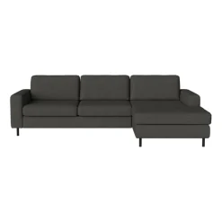Scandinavia 3-Sitzer Sofa mit Chaise Longue rechts