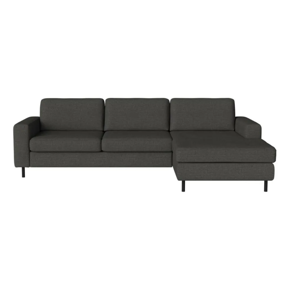 Scandinavia 3-Sitzer Sofa mit Chaise Longue rechts