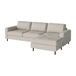 Scandinavia 3-Sitzer Sofa mit Chaise Longue rechts