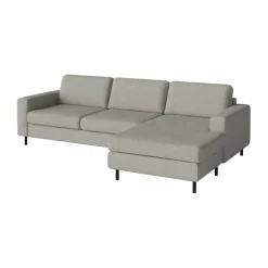Scandinavia 3-Sitzer Sofa mit Chaise Longue rechts