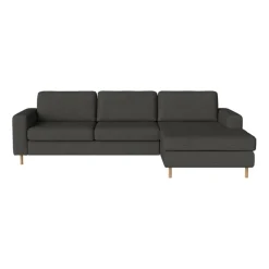 Scandinavia 3-Sitzer Sofa mit Chaise Longue rechts
