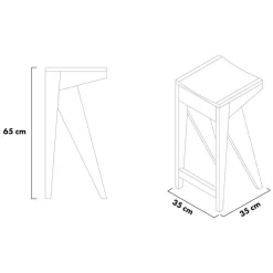 Schulz Barhocker 65cm