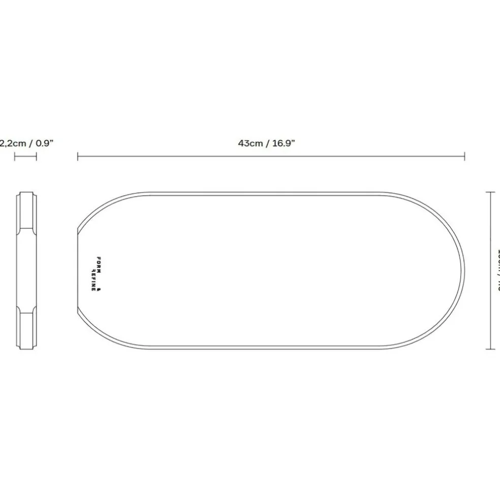 Section Schneidebrett länglich