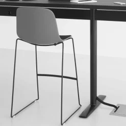 Seela S320 Barhocker Sitzfläche Stoff H65cm