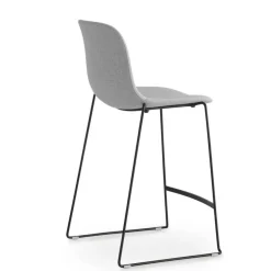 Seela S320 Barhocker Sitzfläche Stoff H65cm