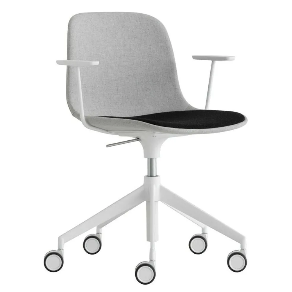 Seela S341 Bürostuhl mit Armlehnen 75-85cm