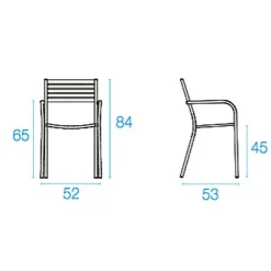 Segno Gartenarmlehnstuhl