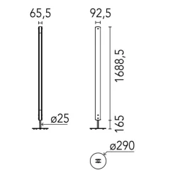 Seki-Han Stehleuchte