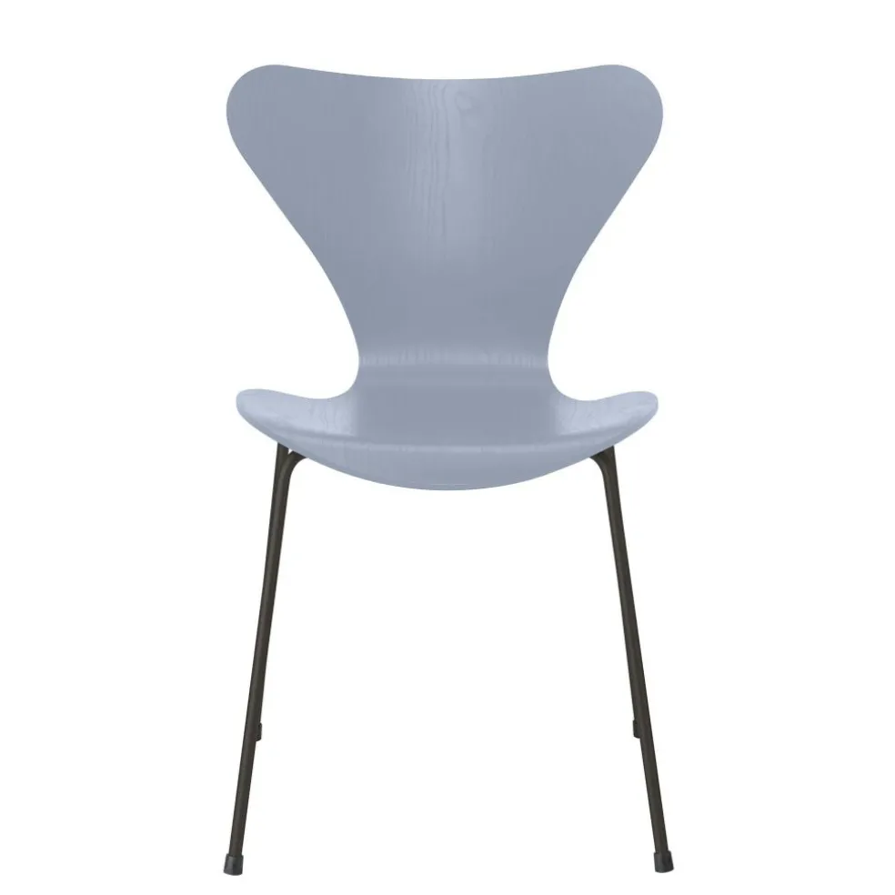 Serie 7™ Stuhl gefärbte Esche Gestell Warmes Graphit