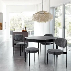 Series 430 Stuhl Gestell schwarz