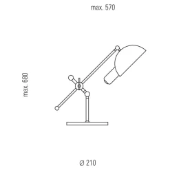SF 27 Schreibtischleuchte