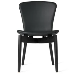 Shell Stuhl Eiche Schwarz