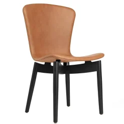 Shell Stuhl Eiche Schwarz