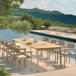 Shine Gartenarmlehnstuhl Teak