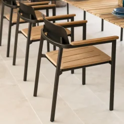 Shine Gartenarmlehnstuhl Teak