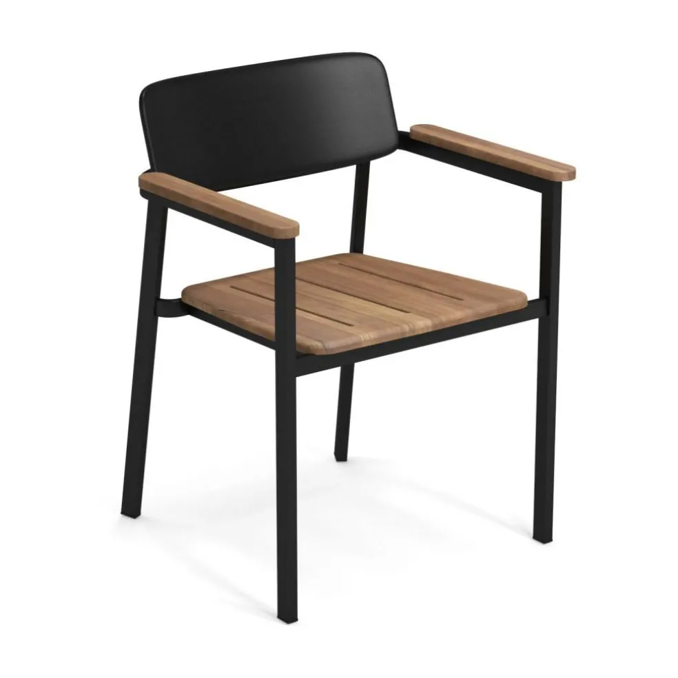 Shine Gartenarmlehnstuhl Teak