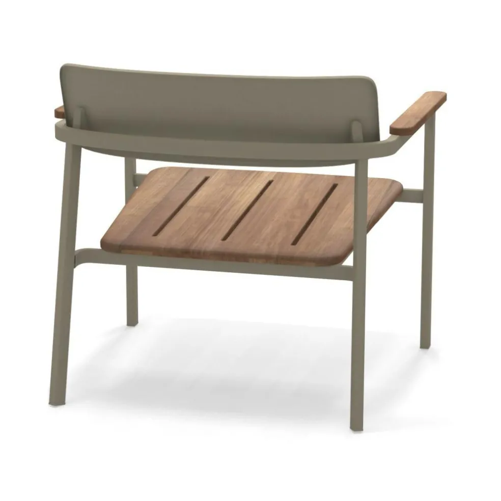 Shine Lounge Gartenarmlehnstuhl Teak