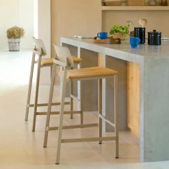 Shine Outdoor-Barhocker 75cm Teak