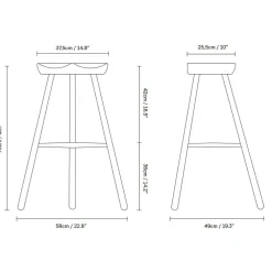 Shoemaker Nr. 78™ Barhocker