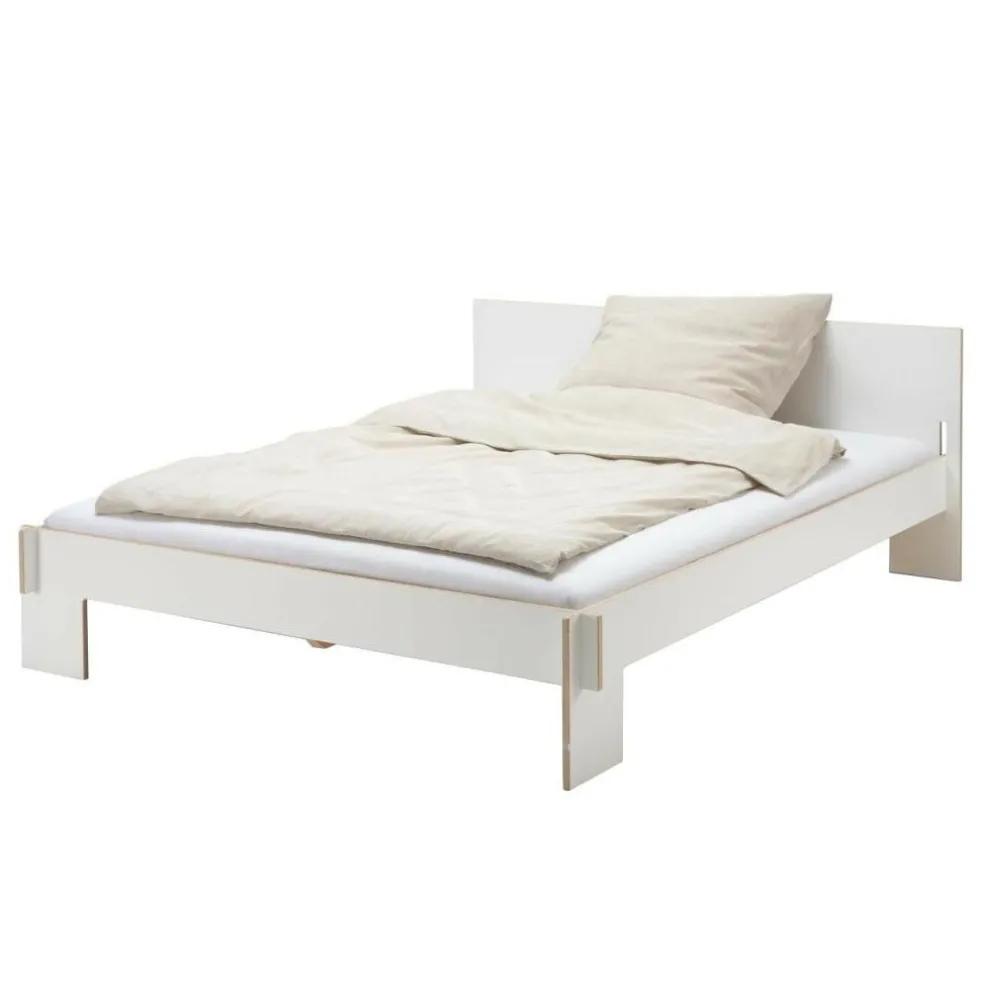 Siebenschläfer Doppelbett 160x200cm mit Kopfteil