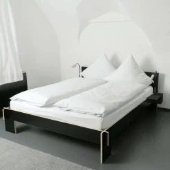 Siebenschläfer Doppelbett 160x200cm mit Kopfteil