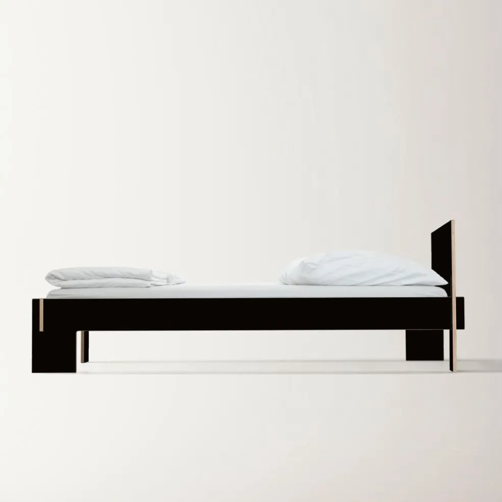 Siebenschläfer Doppelbett 160x200cm mit Kopfteil