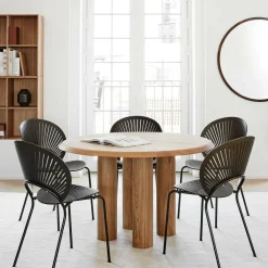 Silhouette Wandspiegel Ø100cm