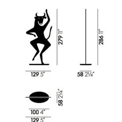 Silhouettes Tischdekoration