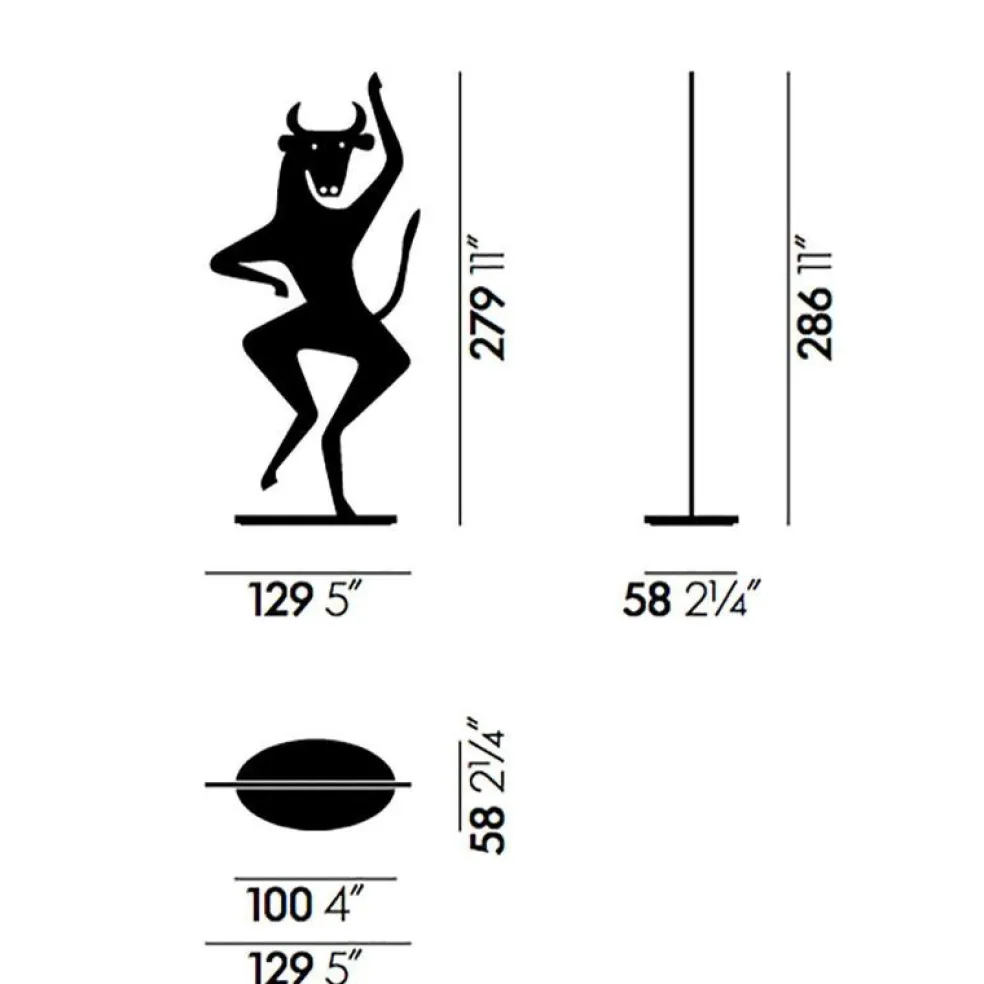 Silhouettes Tischdekoration