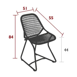 Sixties Gartenstuhl stapelbar