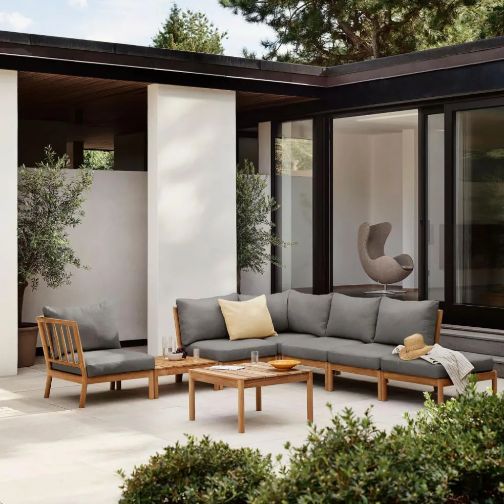 Skagerak Tradition Outdoor Sofa Endmodul