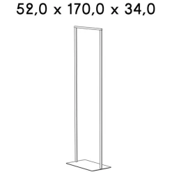Slim Garderobenständer B 52cm