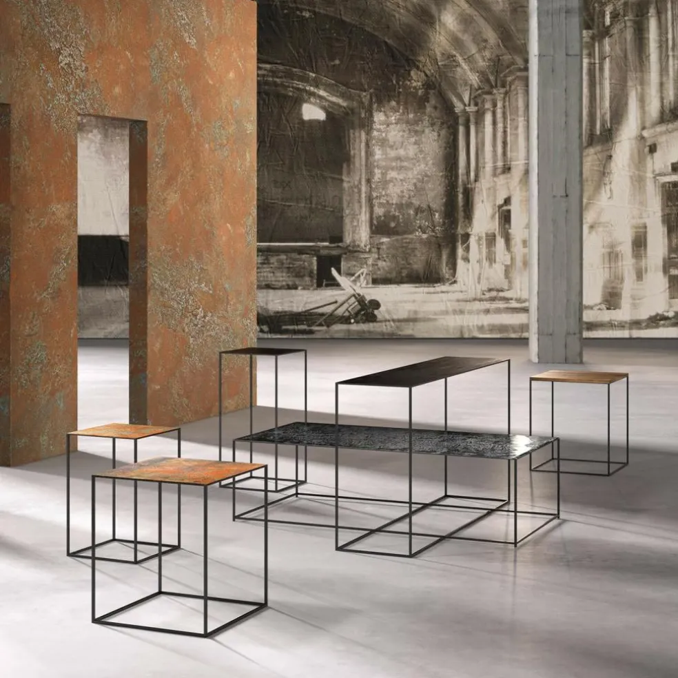 Slim Irony Art Beistelltisch 41x41x46cm