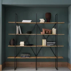 Slim Irony Bücherregal 190x35x190cm