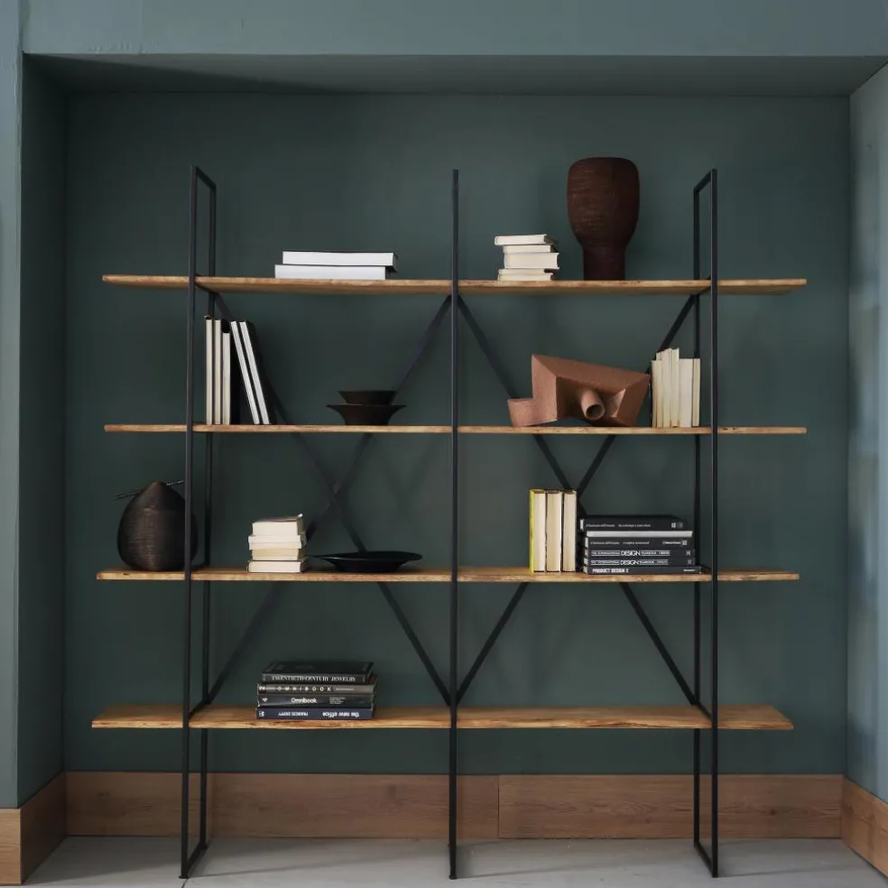 Slim Irony Bücherregal 190x35x190cm