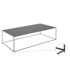 Slim Irony Beistelltisch 124x62x34cm