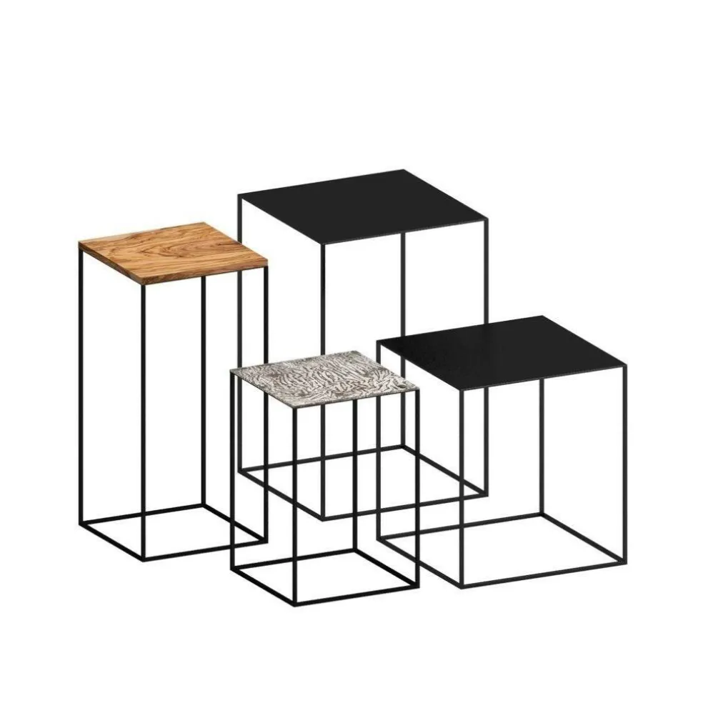 Slim Irony Beistelltisch 41x41cm