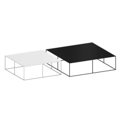 Slim Irony Couchtisch 124x124cm