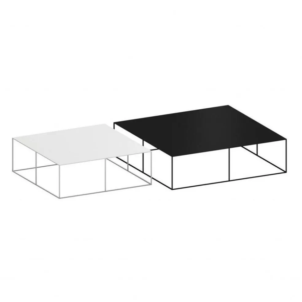 Slim Irony Couchtisch 124x124cm