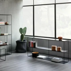 Slim Irony Regal 180x31x82cm